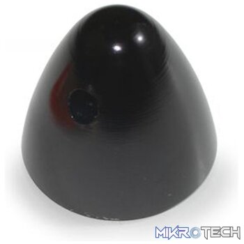 Spinner Prop Nut7mm x 1Black