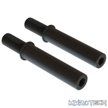 Steel Steering Post 6x40mm (Black) (2)
