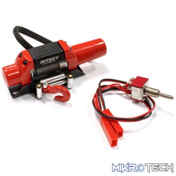 T5 High Torque Mega Winch Red; 1/10 Cra