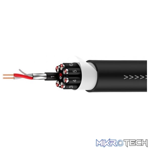TCE8_1-1 Roxtone - 8 Way Multicore Audio Cable - Image 1
