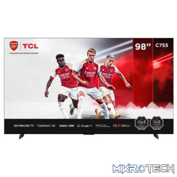 TCL 98 inch C755 Series Mini-LED UHD Google Smart TV