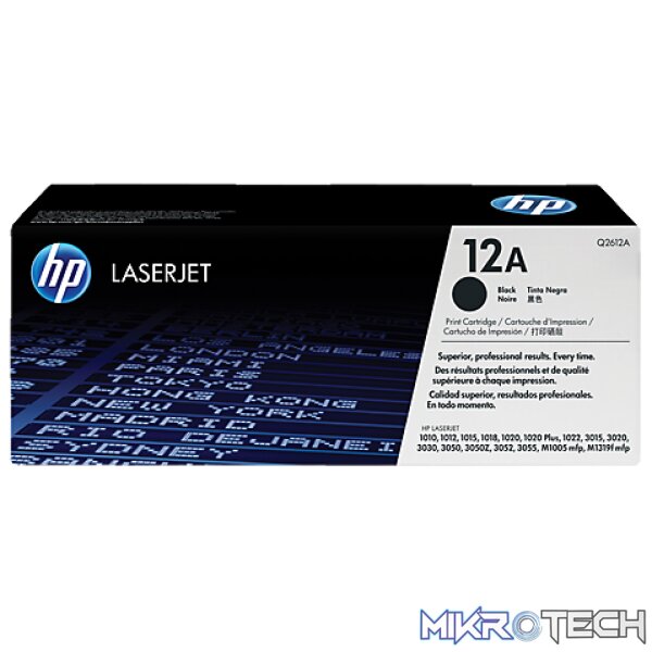 TO-H12a HP q2612a no.12a - black toner - Image 1