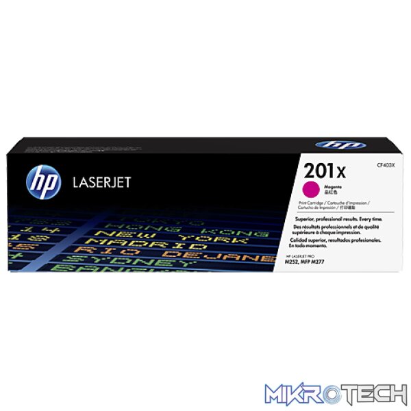 TO-H201XM HP cf403x no.201X Magenta Toner - Image 1