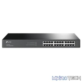 TP-Link 24-Port Gigabit Desktop/Rackmount Switch RJ45 ports