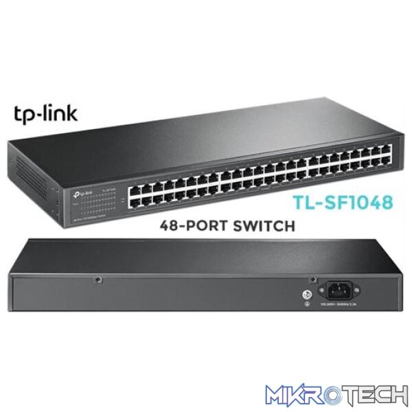 TP Link 48 Port 10 100Mbps Rackmount Switch TP Link 48 Port 10 100Mbps Rackmount Switch