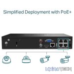 TP-Link 4ch NVR + POE 4K HDMI Video Output - Image 3