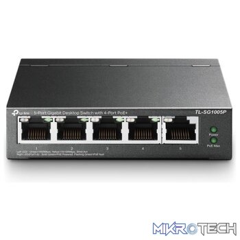 TP-Link 5-Port Gigabit Desktop Switch with 4-Port PoE+