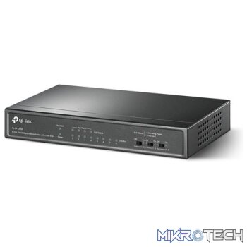 TP-Link 8-Port 10/100Mbps Desktop Switch with 4-Port PoE+