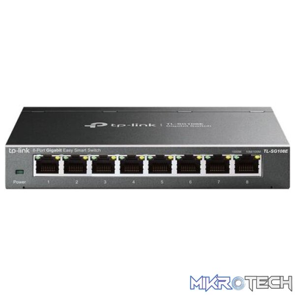 TP-Link 8-Port Gigabit Easy Smart Switch TP-Link 8-Port Gigabit Easy Smart Switch