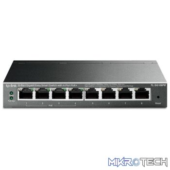 TP-Link 8-Port Gigabit Easy Smart Switch with 4-Port PoE