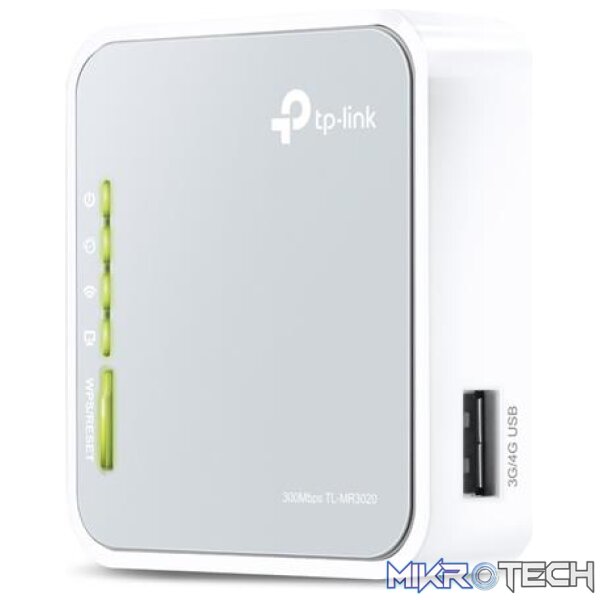 TP-Link TL-MR3020 Portable 3G/4G Wireless N Router TP-Link TL-MR3020 Portable 3G/4G Wireless N Router