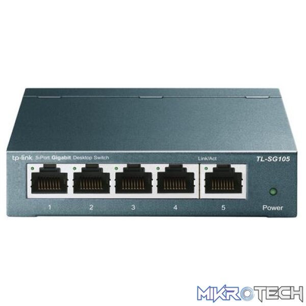 TP-Link TL-SG105 5-Port Gigabit Desktop Switch TP-Link TL-SG105 5-Port Gigabit Desktop Switch