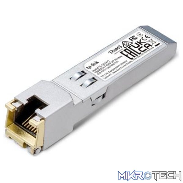 TP-Link TL-SM331T 1000BASE-T SFP to RJ45 Module TP-Link TL-SM331T 1000BASE-T SFP to RJ45 Module