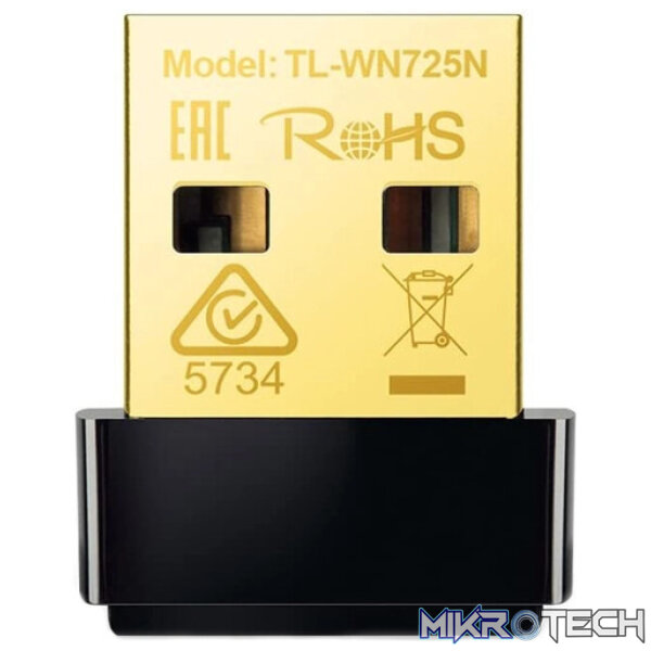 TP Link TL WN725N 150Mbps Wireless N Nano USB Adapter TP Link TL WN725N 150Mbps Wireless N Nano USB Adapter