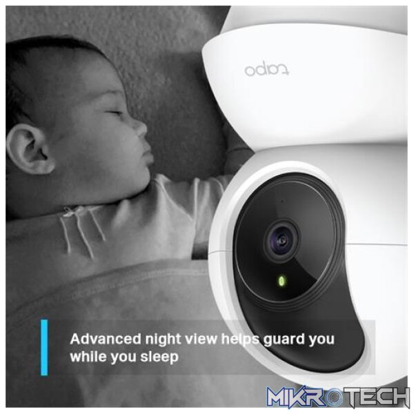 TP-Link Tapo C200 1080P Indoor Pan/Tilt Home Security Wi-Fi Camera - Image 3