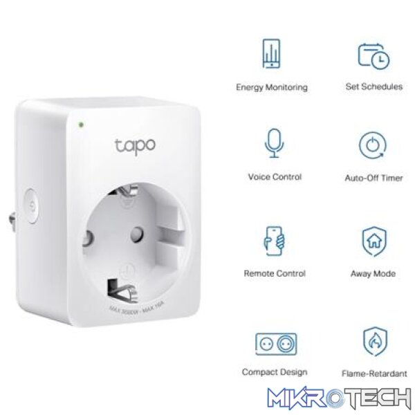 TP-Link Tapo P110 Mini Smart Wi-Fi Socket - Image 2