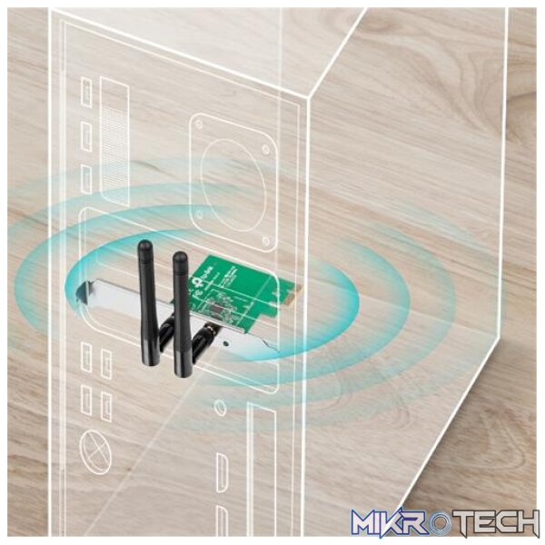 TP-link 300MBPS Wireless N PCIE Adapter - Image 3