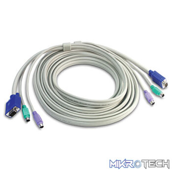 TRENDnet 15ft USB/VGA KVM cable