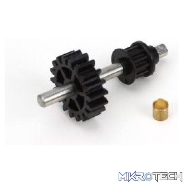 Tail Drive Gear/Pulley Assembly: B450 B Tail Drive Gear/Pulley Assembly: B450 B
