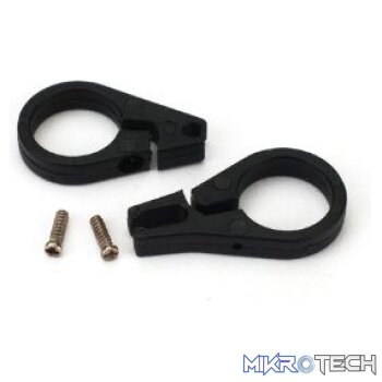 Tail Pushrod Support/Guide Set: 300 X