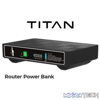 Titan Elecstor 18W Mini DC UPS 12000mAh