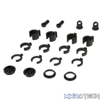 Top Bottom Shock Ends: 1:10 4wd All