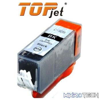 TopJet Generic Replacement Ink Cartridge for Canon PGI-520BK