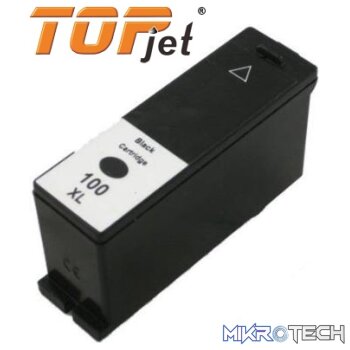 TopJet Generic Replacement Ink Cartridge for Lexmark 100XL LE14N1068BP