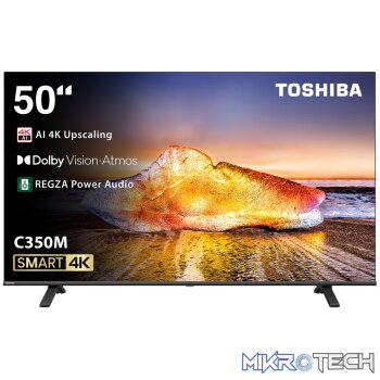 Toshiba 50C350LN 50''_UHD_Entry 4K_SMART TV_350nits_Vidaa U5_HDR 10_Dolby Vision