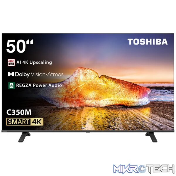 Toshiba 50C350LN 50''_UHD_Entry 4K_SMART TV_350nits_Vidaa U5_HDR 10_Dolby Vision Toshiba 50C350LN 50''_UHD_Entry 4K_SMART TV_350nits_Vidaa U5_HDR 10_Dolby Vision