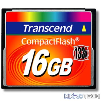 Transcend CompactFlash 133x 16GB