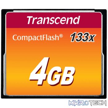 Transcend CompactFlash 133x 4GB