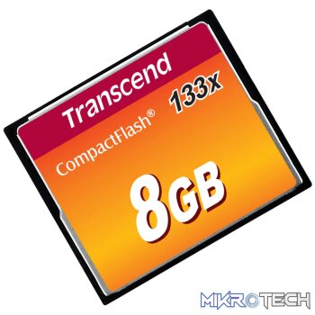Transcend CompactFlash 133x 8GB
