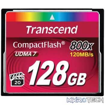 Transcend CompactFlash 800x 128GB
