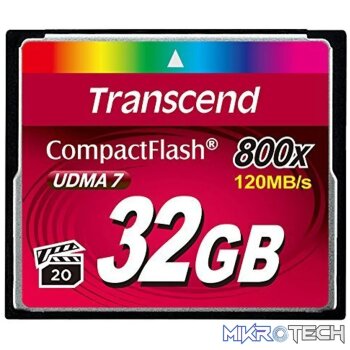 Transcend CompactFlash 800x 32GB
