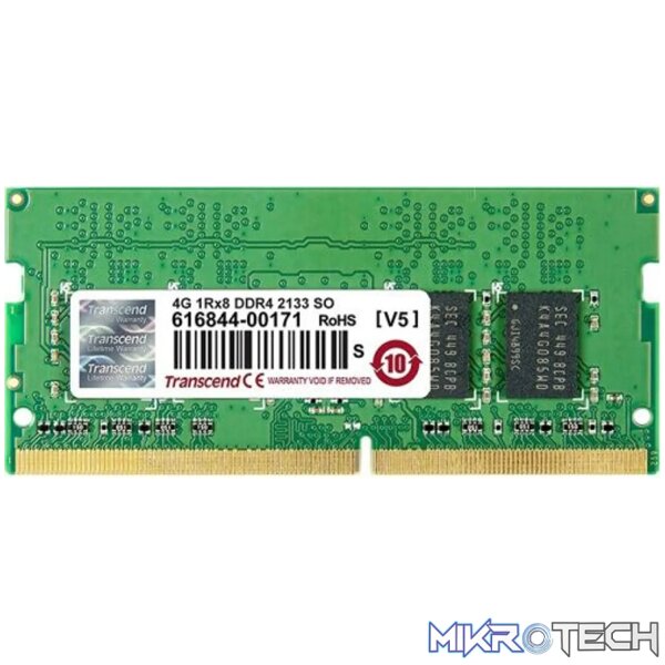 Transcend DDR4-2133 SO-DIMM 4GB Transcend DDR4-2133 SO-DIMM 4GB