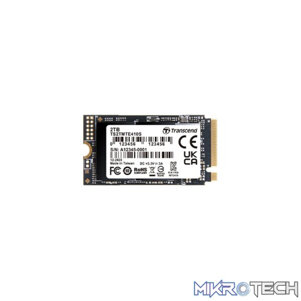 Transcend PCIe SSD 410S Transcend PCIe SSD 410S