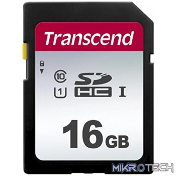 Transcend SD Card SDHC 300S 16GB