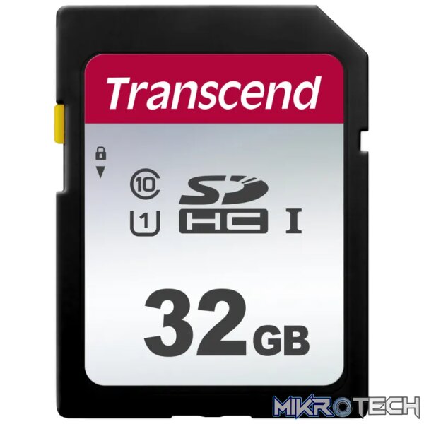 Transcend SD Card SDHC 300S 32GB Transcend SD Card SDHC 300S 32GB