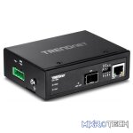 TrendNet Hardened Industrial 100/1000 Base-T to SFP Media Converter