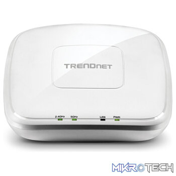 TrendNet (TEW-825DAP)AC1750 Dual Band PoE Access Point with Gigabit PoE LAN port