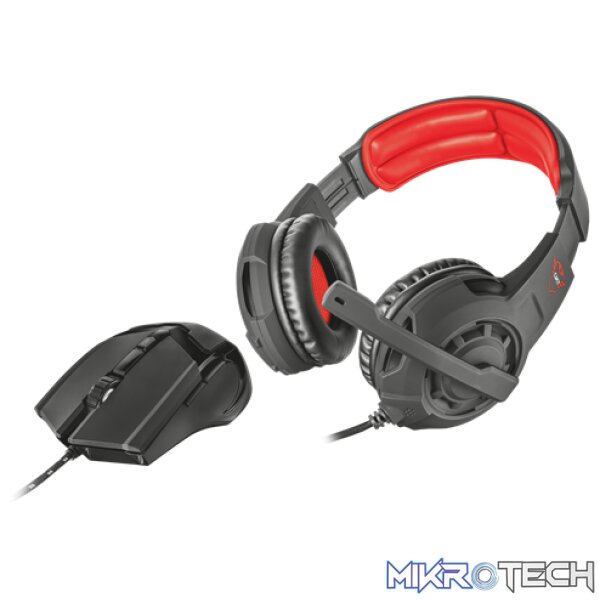 Trust GXT 784 Gaming Headset With Microphone And Mouse Combo Trust GXT 784 Gaming Headset With Microphone And Mouse Combo