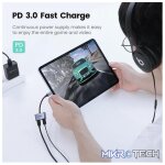 Ugreen 2-in-1 USB-C To Headphone & Charger Adapter - Image 3