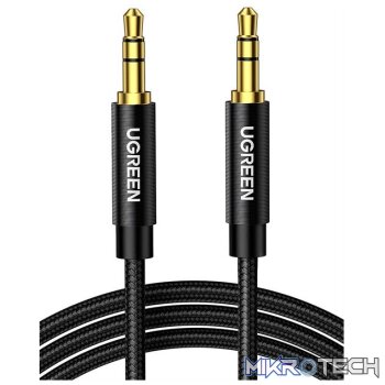 Ugreen 3.5mm Audio Cable Stereo Auxiliary AUX Cord Gold-Plated Male to Male Braided Cable