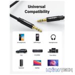 Ugreen 3.5mm Audio Cable Stereo Auxiliary AUX Cord Gold-Plated Male to Male Braided Cable - Image 7