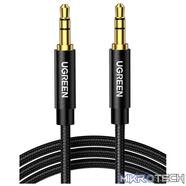 Ugreen 3.5mm Audio Cable Stereo Auxiliary AUX Cord Gold-Plated Male to Male Braided Cable Ugreen 3.5mm Audio Cable Stereo Auxiliary AUX Cord Gold-Plated Male to Male Braided Cable