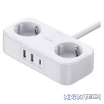 Ugreen Power Strip Extension Power Cord - Image 2