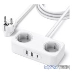 Ugreen Power Strip Extension Power Cord