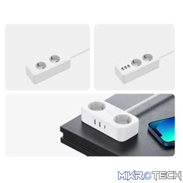 Ugreen Power Strip Extension Power Cord - Image 3