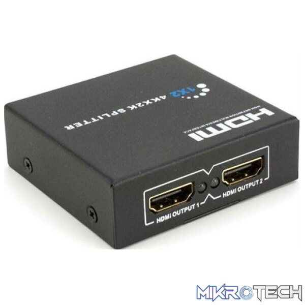 UniQue 2 port 4k@60hz 1 to 2 HDMI Splitter UniQue 2 port 4k@60hz 1 to 2 HDMI Splitter